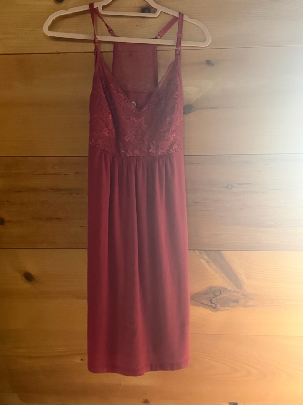 Kindred Bravely Burgundy Nursing gown